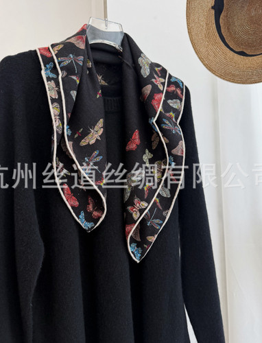 Sciarpa bandana cashmere - sciarpa,