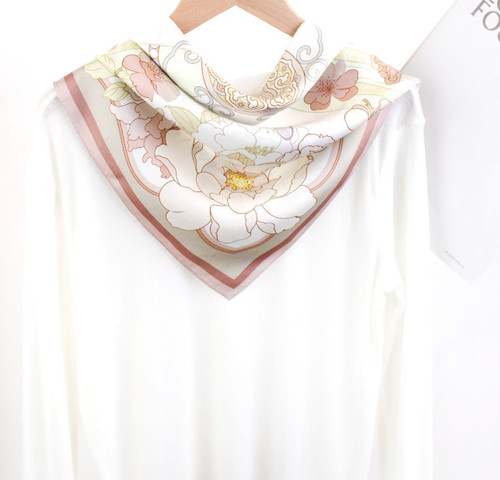 Sciarpa seta twill mamma - seta,