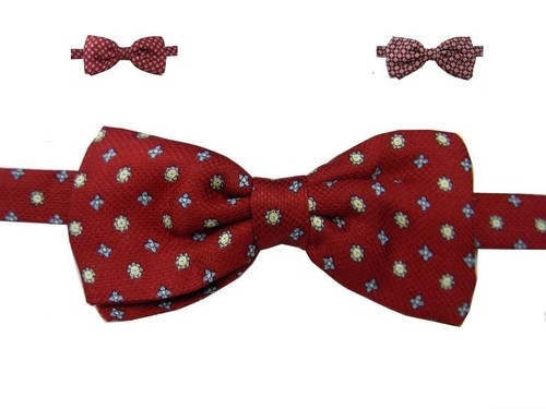 Papillon uomo rosso - , bordeaux