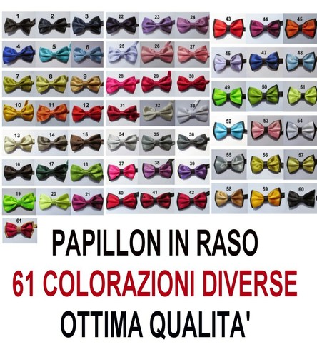 Papillon farfalla seta raso - papillon,