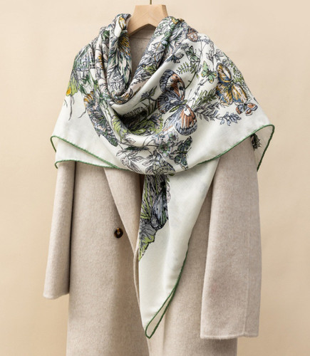 Sciarpa cashmere seta - sciarpa, 30%