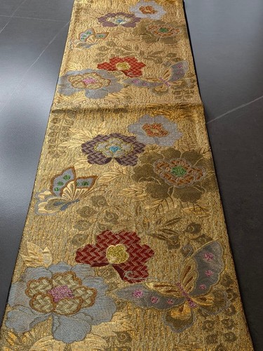 Zan kimono obi - kimono, vintage