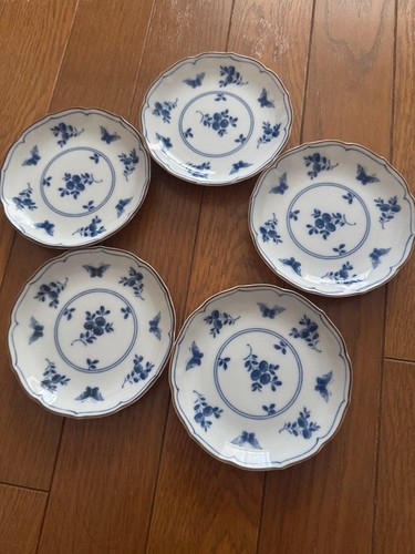 Set piatti floreali - 5,