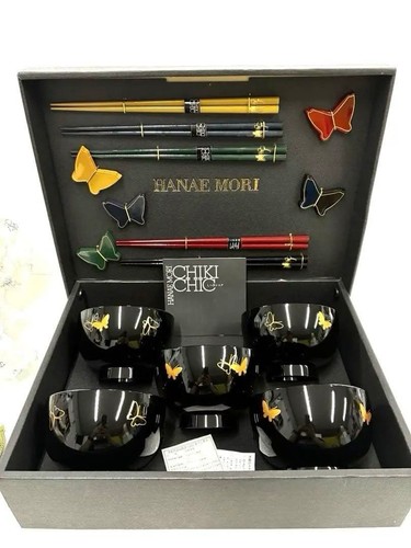 Set poggia bacchette ciotola